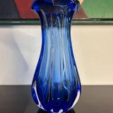 Murano cobalt blue vase from the 60s