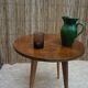 Art Deco walnut side table or coffee table.