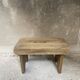 Rustic wooden bench