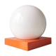 Vintage orange table lamp 1980