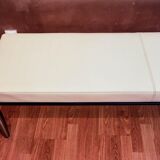 Bench top White leather
