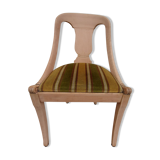 1 old EMPIRE gondola chair called Tonneau. SANDED and left raw