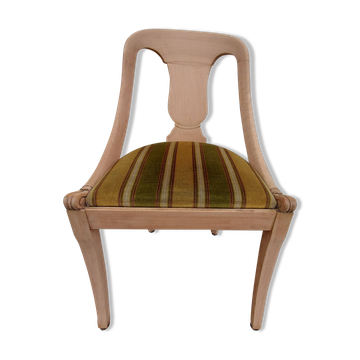 1 old EMPIRE gondola chair called Tonneau. SANDED and left raw