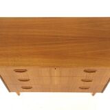 Commode scandinave en teck, Suède, 1950