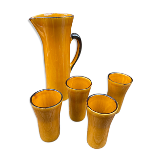 Ceramic orangeade service