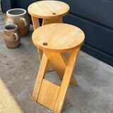 Designer folding stool 70