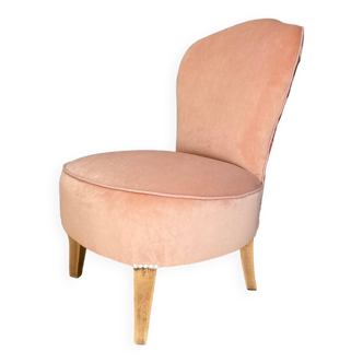 Velvet armchair