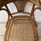 Fauteuil de bureau canné