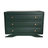 Chest of drawers vintage in green