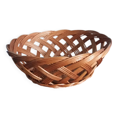 Panière en osier, panier corbeille 24 cm