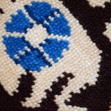 Tapis Vintage Savonnerie en Laine, Années 1970, Élégance Française