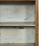 Floor library 4 tablets wood old teak piece of origin india 77x36x165cm