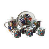 Service à café Villeroy et Boch Acapulco vintage années 70