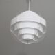 Danish hanging lamp in plexiglas of Brylle and Jacobsen 1970