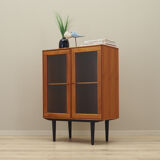 Vitrine en acajou, design danois, années 1970, Danemark