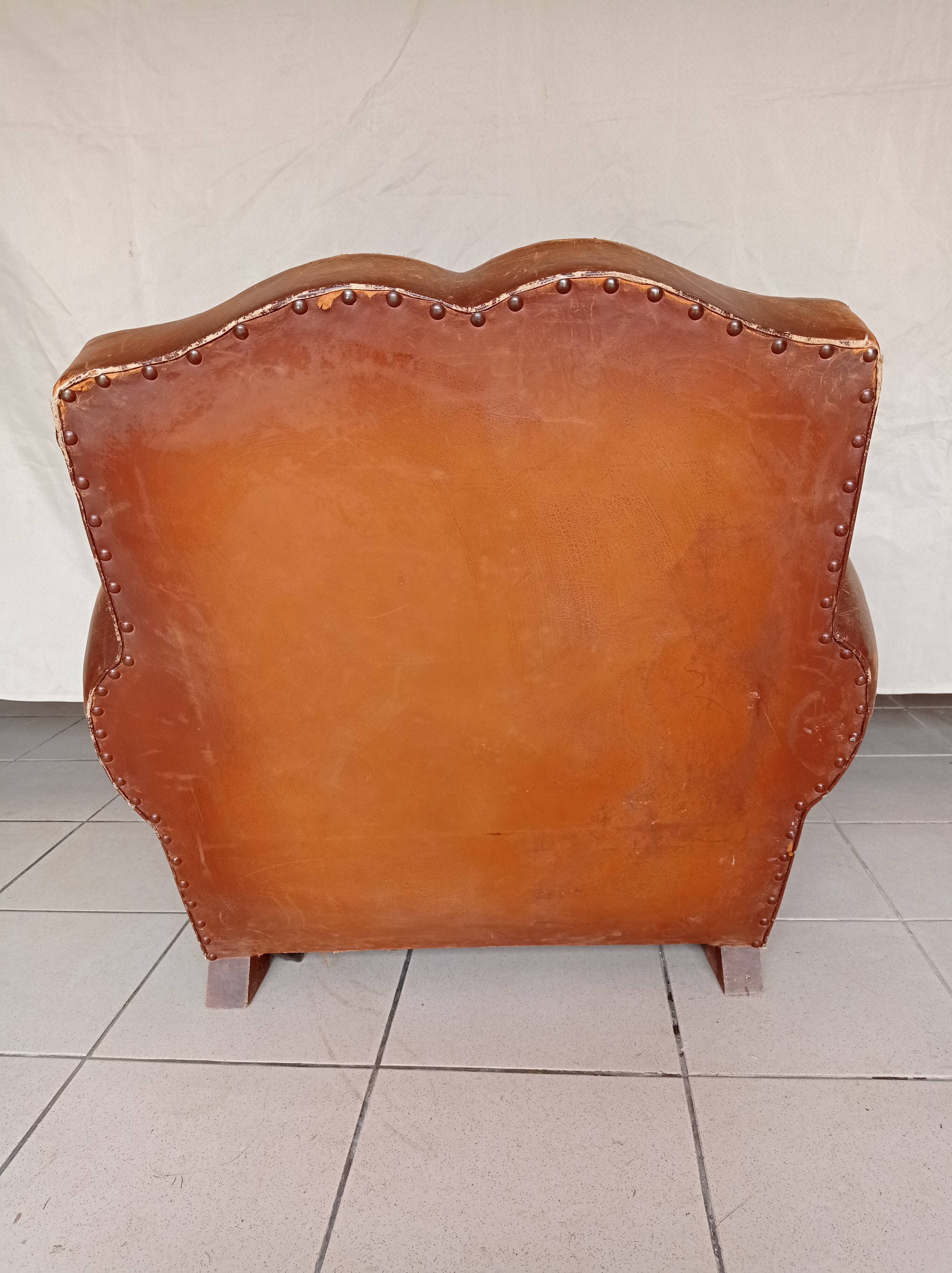 Moustache club armchair