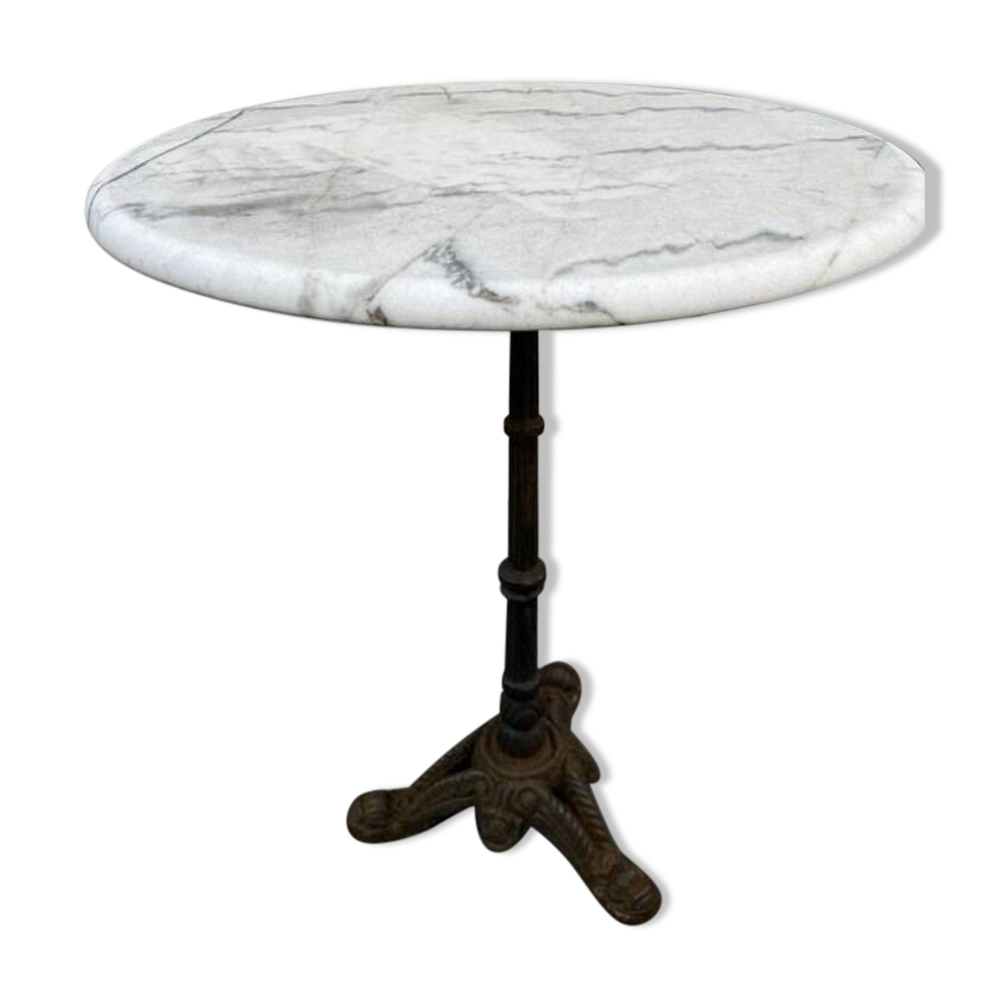 Marble bistro table for Bérengère Pro