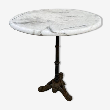 Table bistrot marbre pour Bérengère Pro