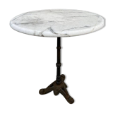 Marble bistro table for Bérengère Pro