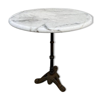 Table bistrot marbre pour Bérengère Pro