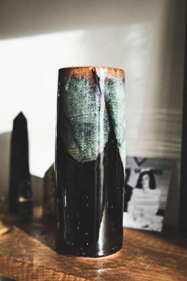 Vase rouleau Jean Cacheleux
