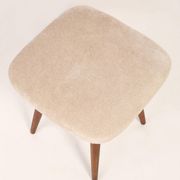 Tabouret Beige Mid-Century Modern, Europe, années 1960