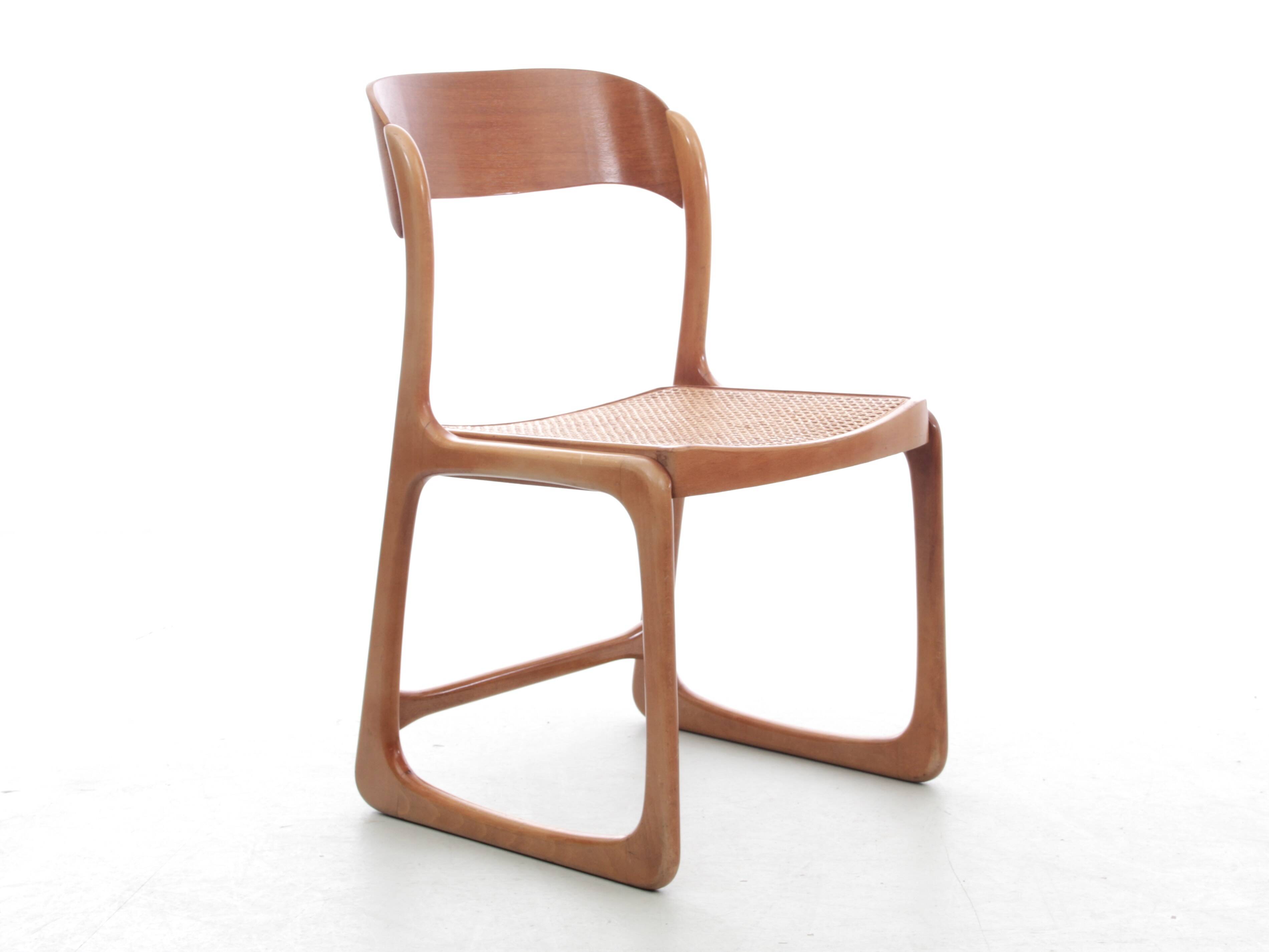 Set of 6 Baumann "Sledge / Sleigh" chairs