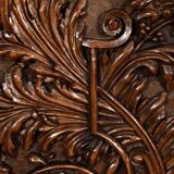 Oratory in solid walnut, Neo-Gothic Renaissance style – Late 19th century