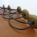 Brutalist Iron Candleholder, 1960s