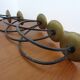 Brutalist Iron Candleholder, 1960s