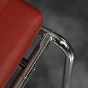 Fauteuils scandinaves bauhaus chrome