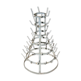 Door bottle hedgehog in zinc (former rack)