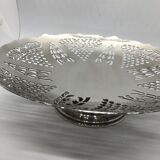 Coupe à fruits en métal argenté