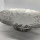 Silver metal fruit cup