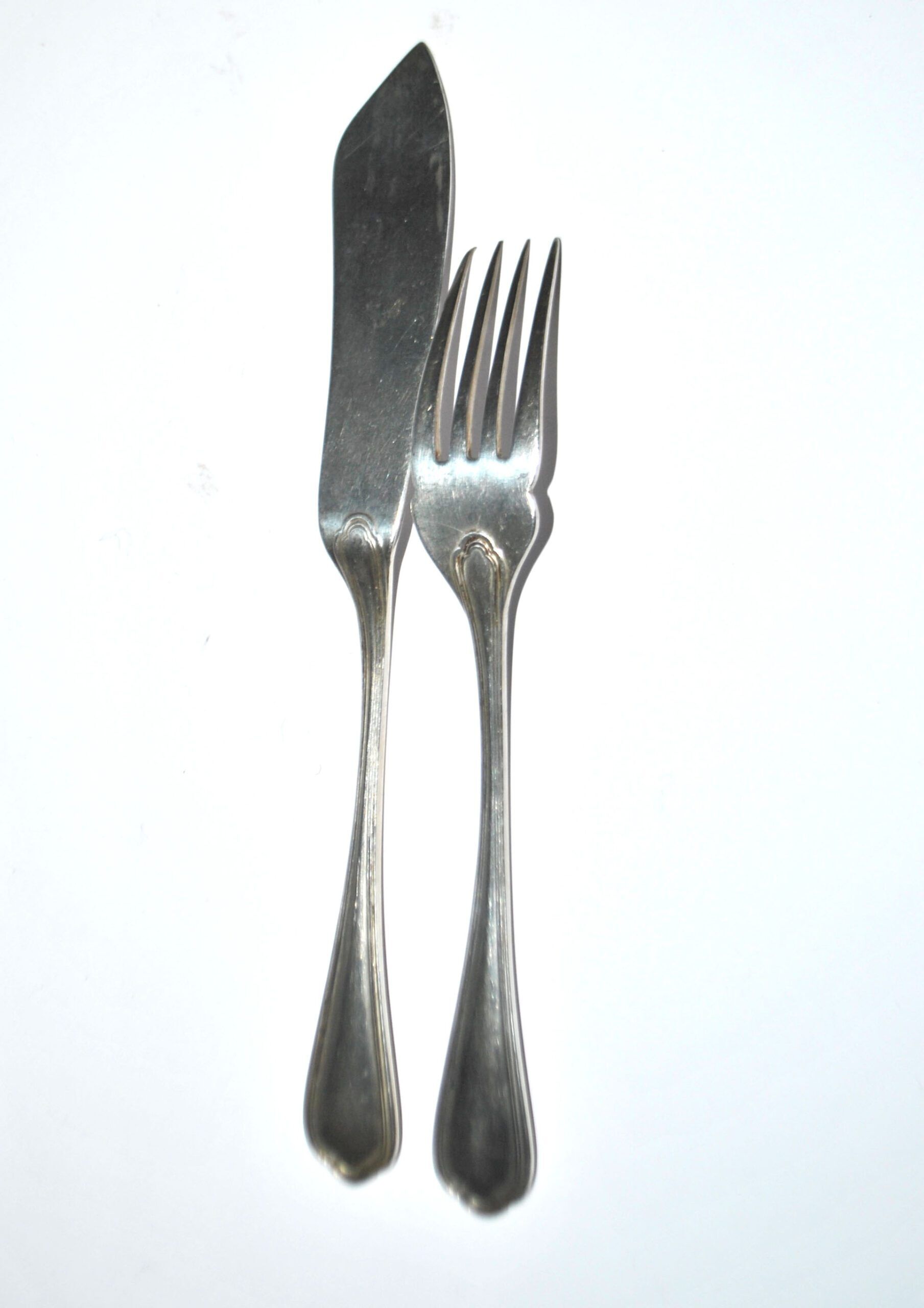 Christofle Spatours 12-piece fish cutlery set: 6 forks + 6 fillet knives