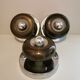 Set of 3 vintage space age sconces 60/70