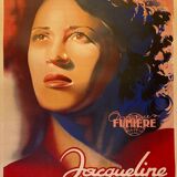 Affiche ancienne vintage chanteuse Jacqueline Fontange78 X  118  cm entoilée