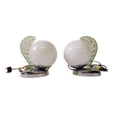 Art Deco Table Lamps, set of 2, 1920.