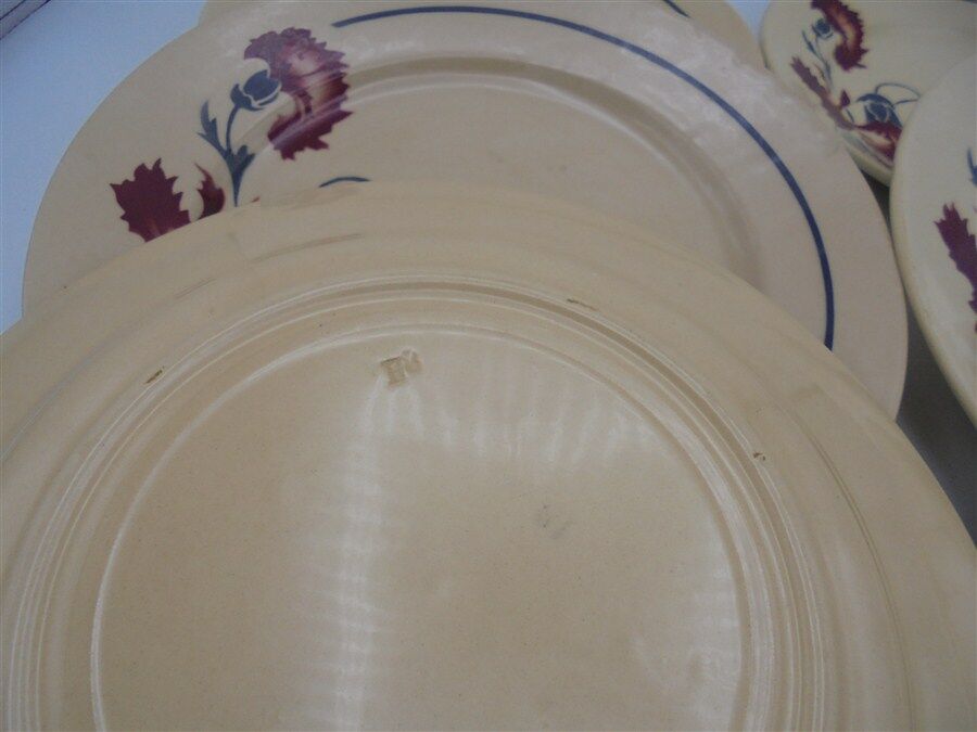 Series 6 plates Lunéville