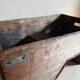 Old winemaker wooden case