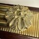 Antique Pair of 3-Light Wall Lights - Gilt Bronze and Mahogany - Neoclassical - 40's