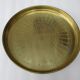 Large chissed brass serving tray