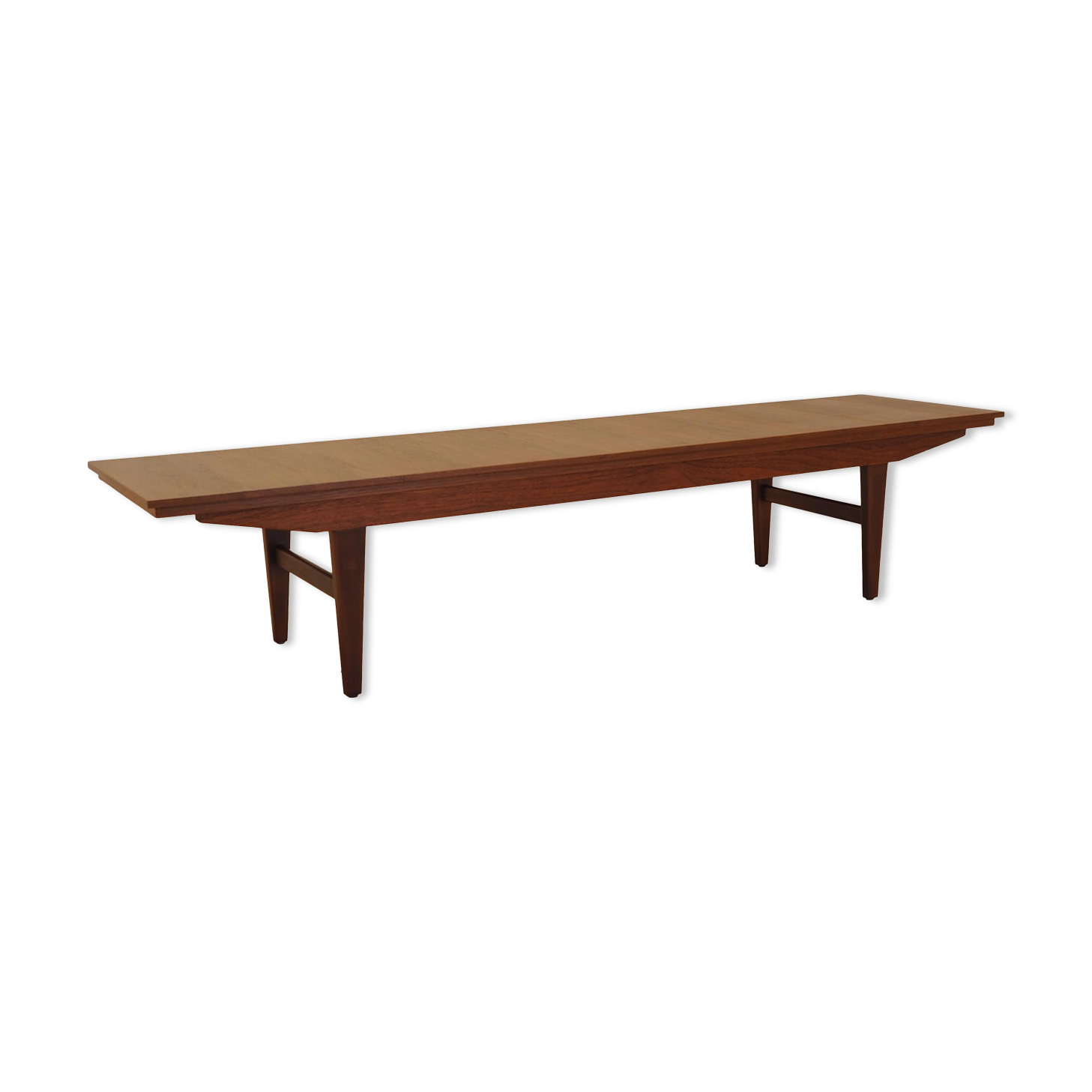 Teak lowboard, Danish design, 1970s, made in Denmark