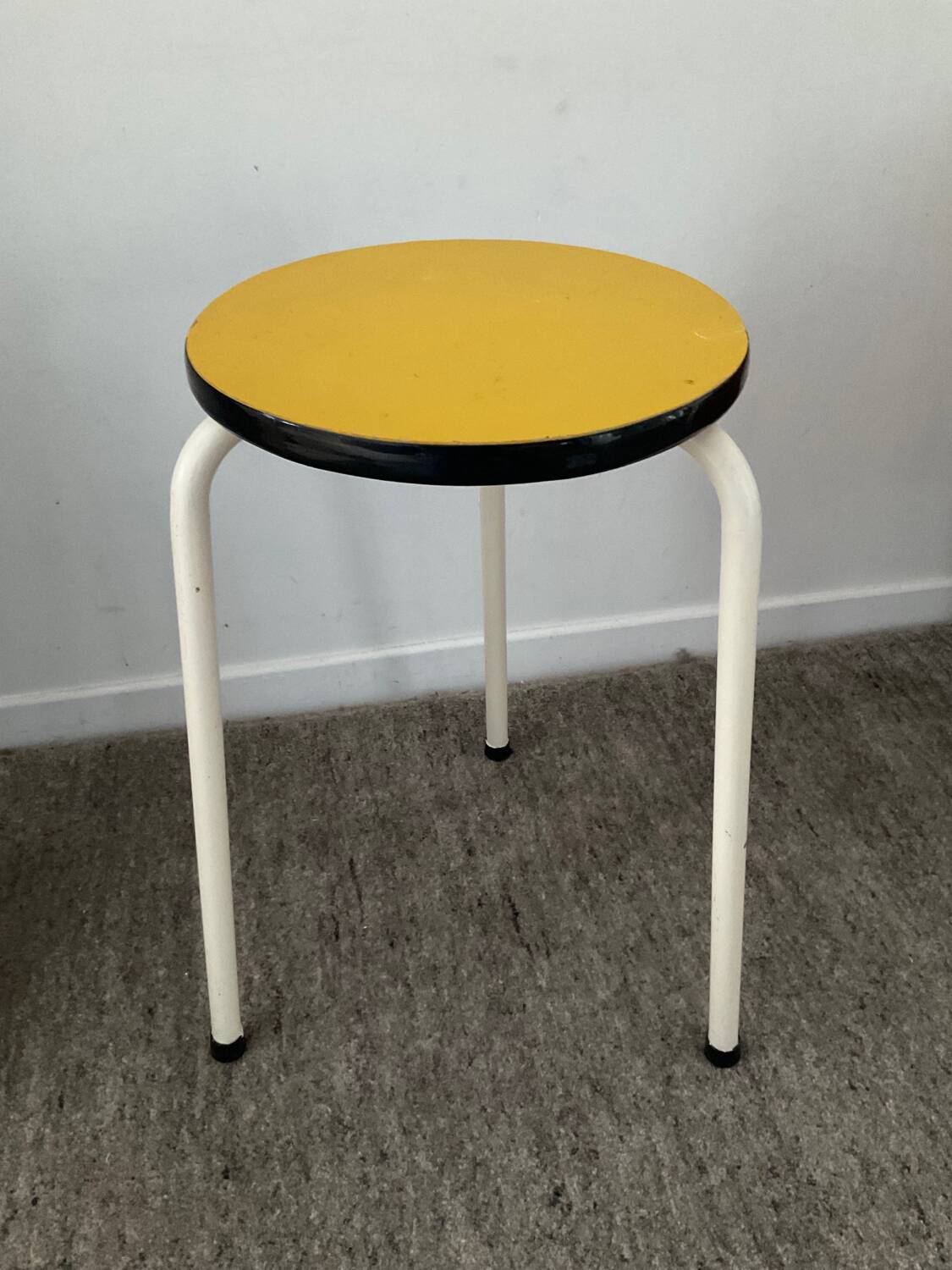 Vintage tripod stool from the 50s