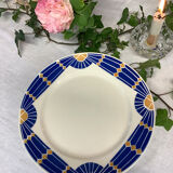 6 Vintage flat plates made in france Badonviller
