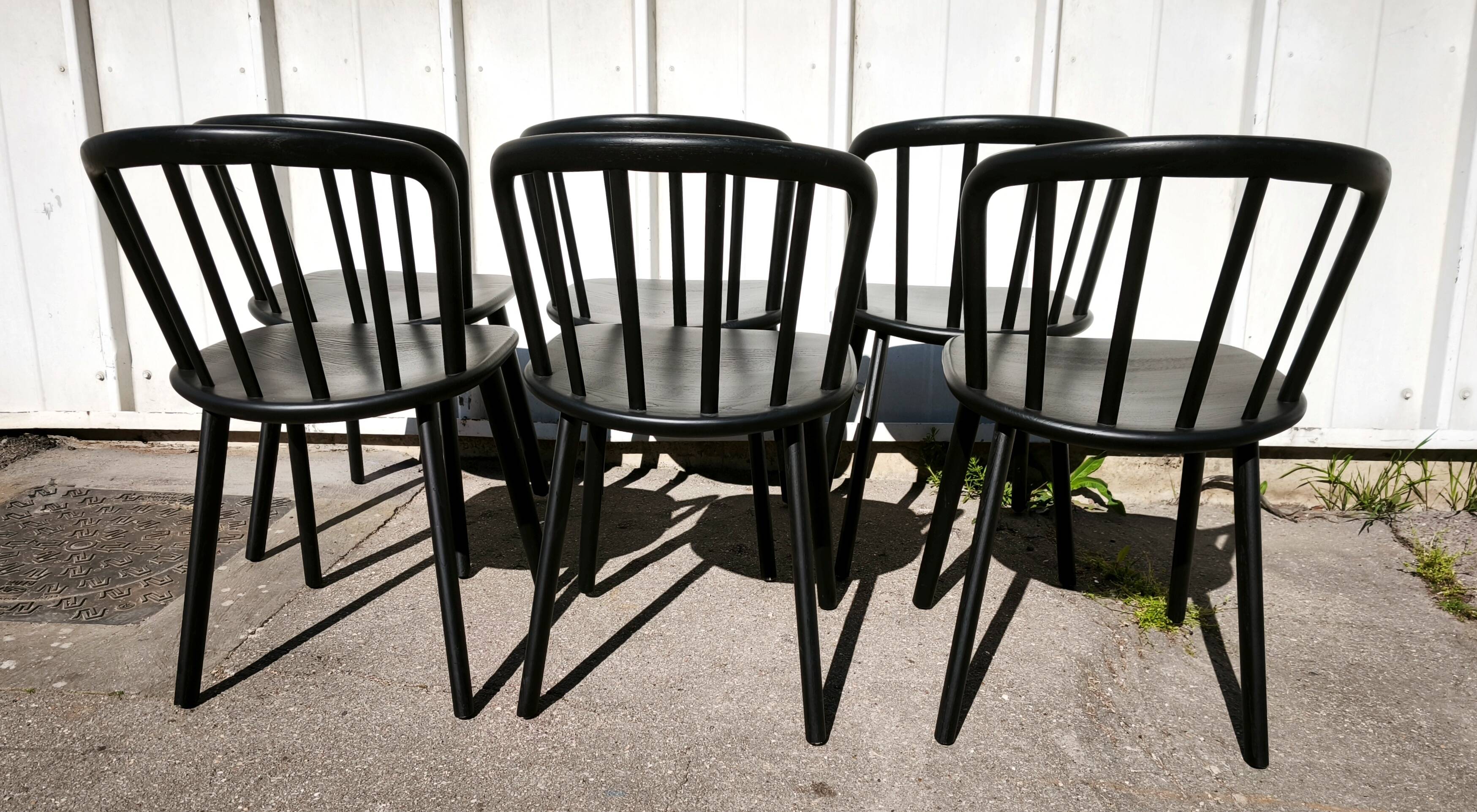 Set of 6 Nym 2830 chairs, Pedrali
