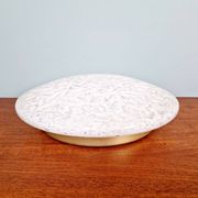 Large frosted glass ceiling light (diam 45cm), Doria, 1970