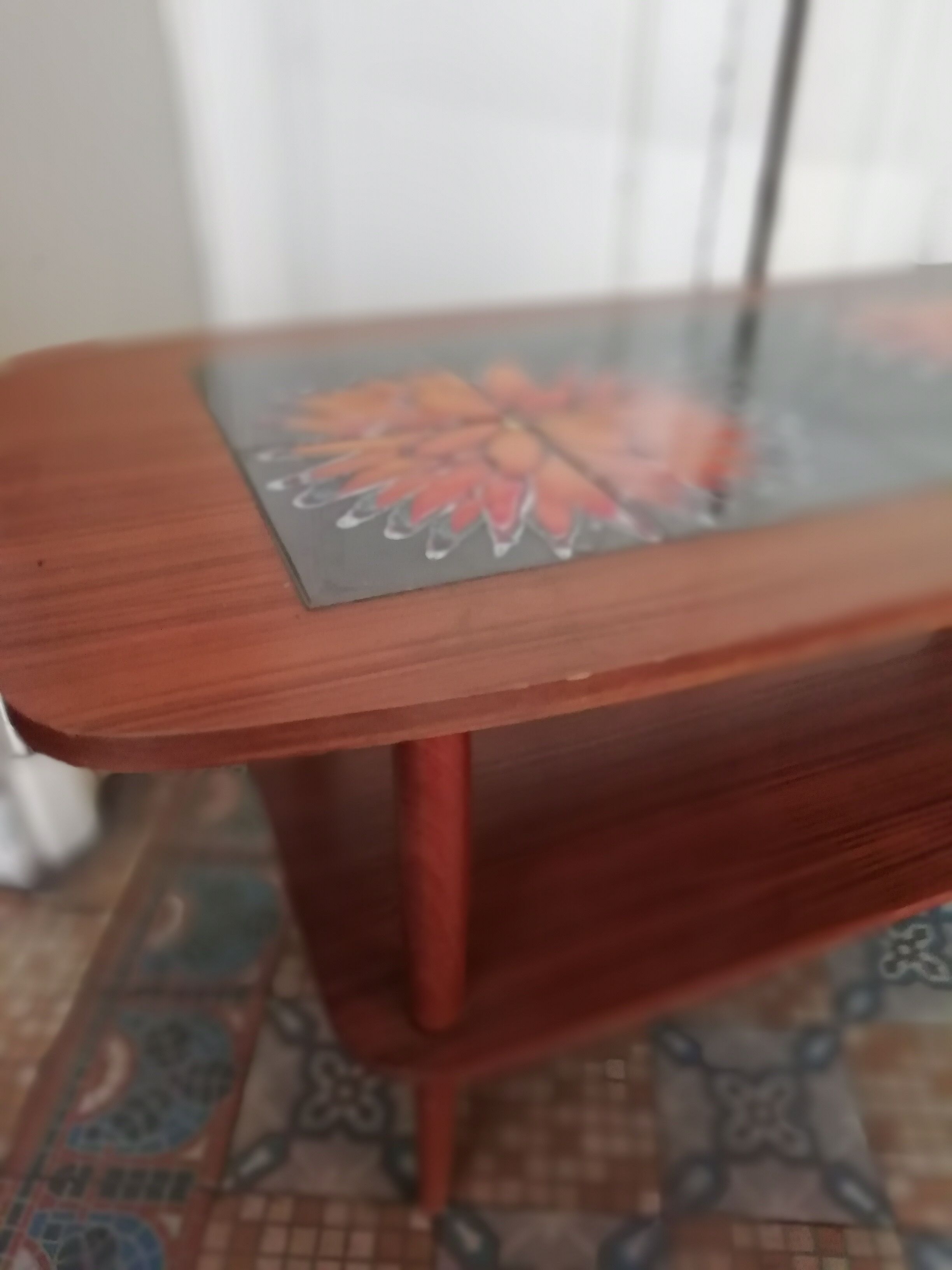 Vintage mosaic coffee table