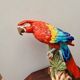 Ceramic Parrot/Life Size