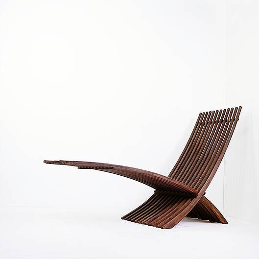 'Nozib' teak chair by Nils-Ole Zib for Bergafor